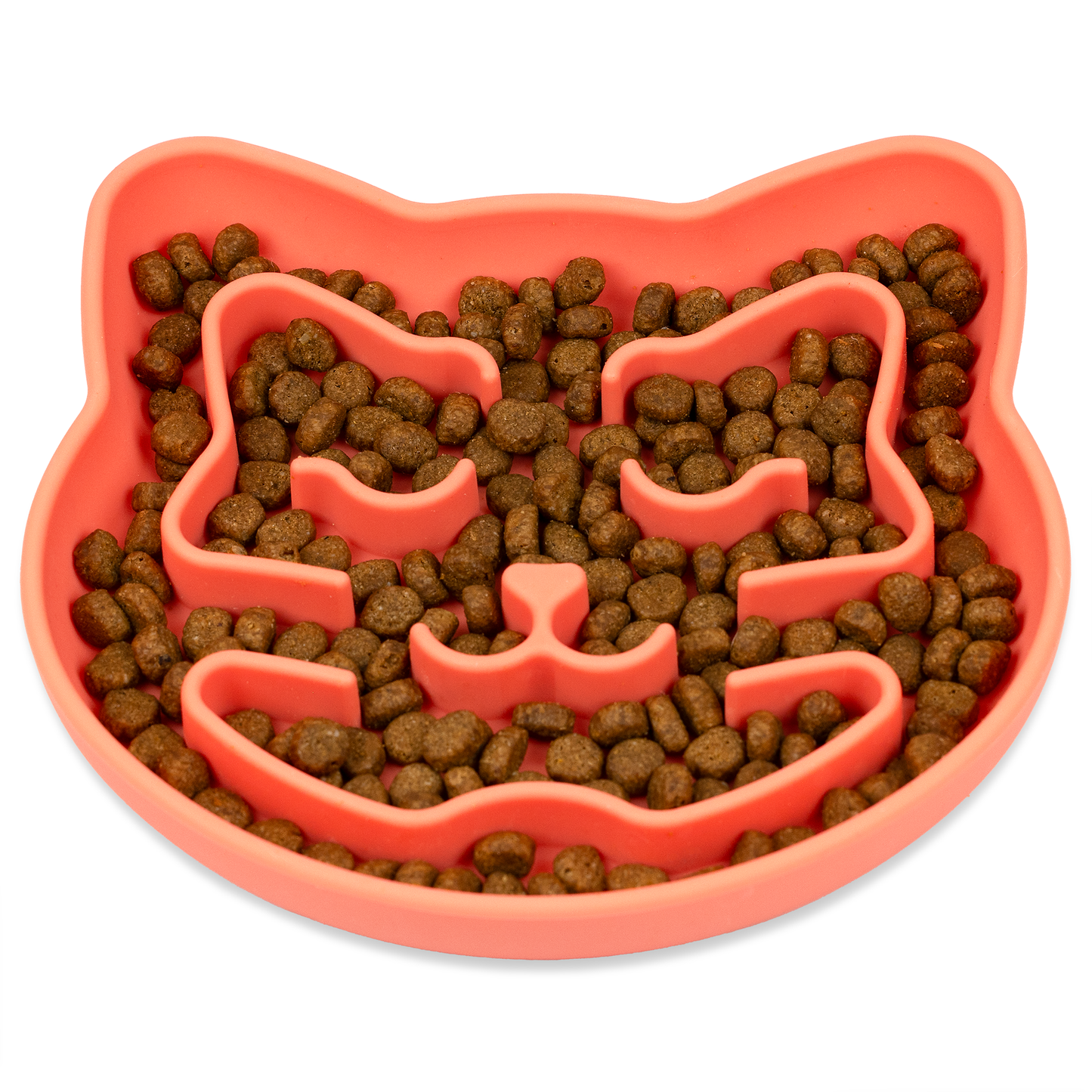 Snuggli Slow Feeder Bowl - Coral