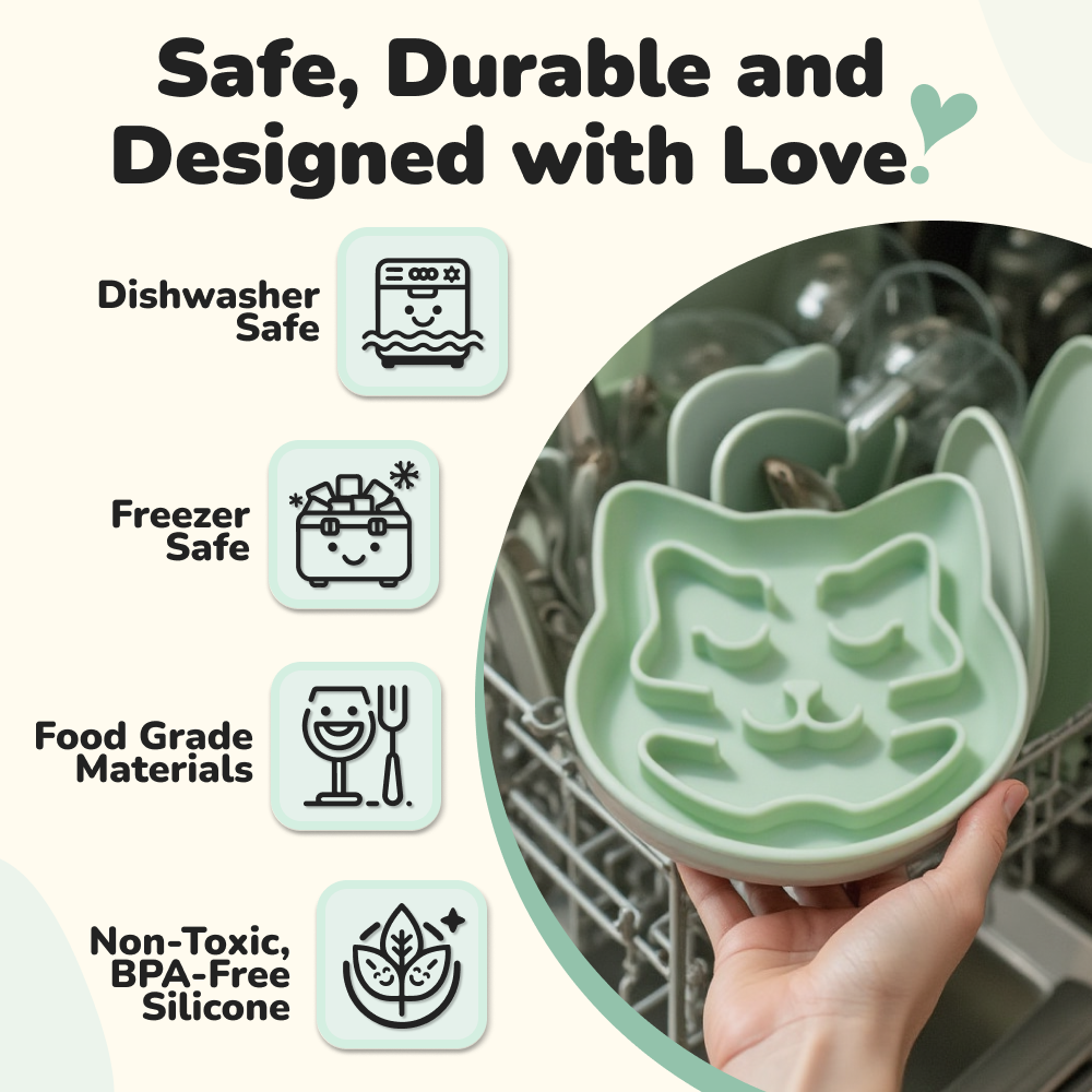 Snuggli Slow Feeder Bowl - Matcha