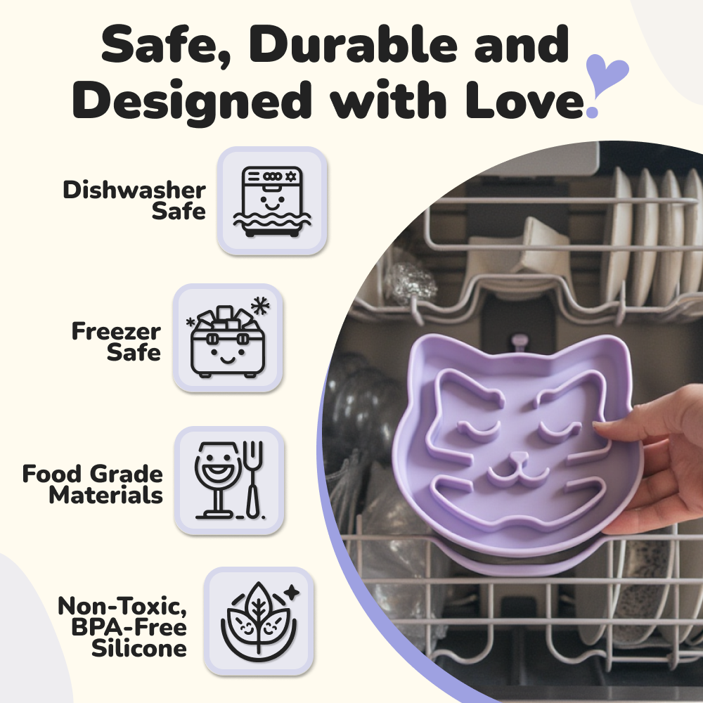 Snuggli Slow Feeder Bowl - Lavender